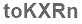 The text to enter in the texbox below is: toKXRn