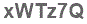 The text to enter in the texbox below is: xWTz7Q