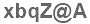 The text to enter in the texbox below is: xbqZ@A